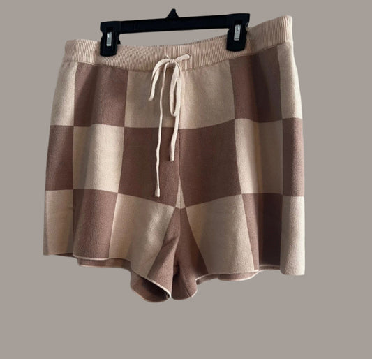 Checkered  Woven Short - Like Butter