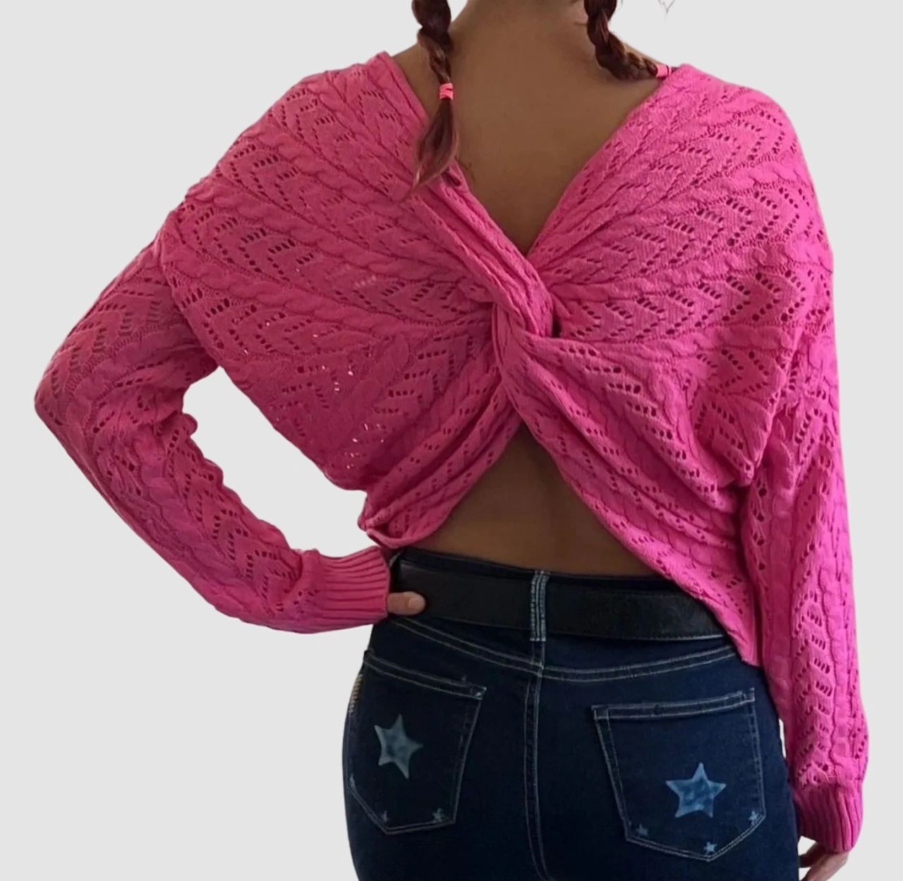 The Gabby Sweater - 2 Way Criss Cross Off the Shoulder Sweater