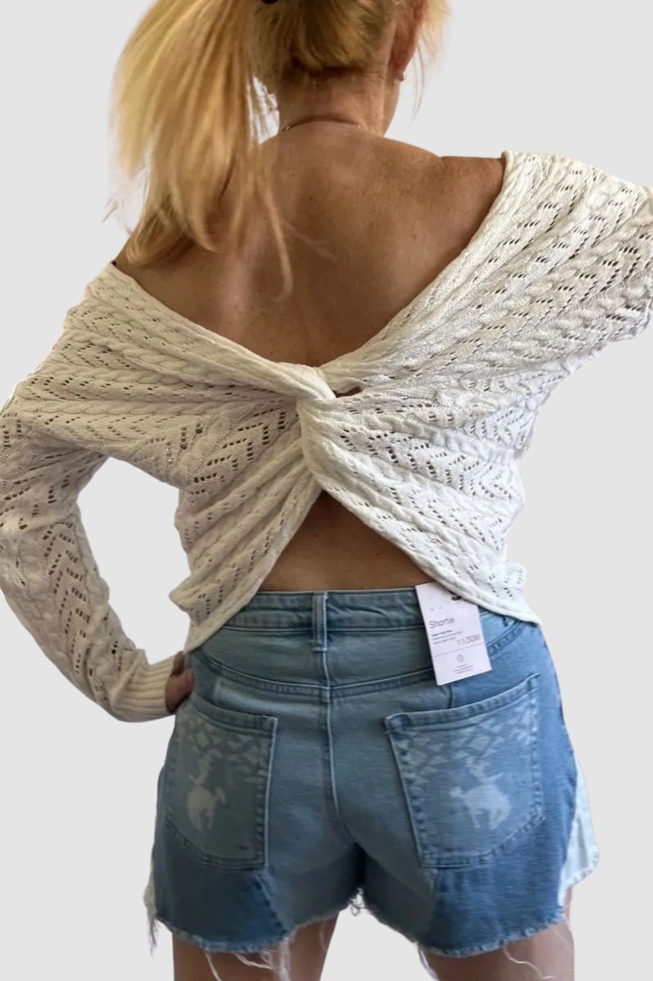 The Gabby Sweater - 2 Way Criss Cross Off the Shoulder Sweater