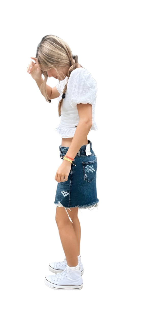 mermaid-skirt-ana-womens-size-2-hand-bleached-distressed-scales-side-view