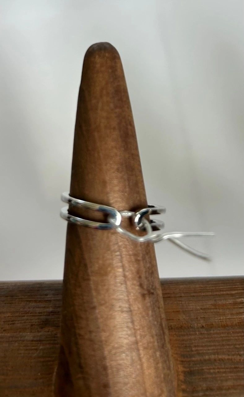 Heart Rhinestone Ring