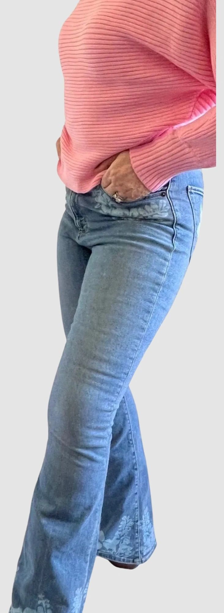 The Victoria Sweater ~ Boatneck Dolman Long Sleeve Ribbed Off the Shoulder