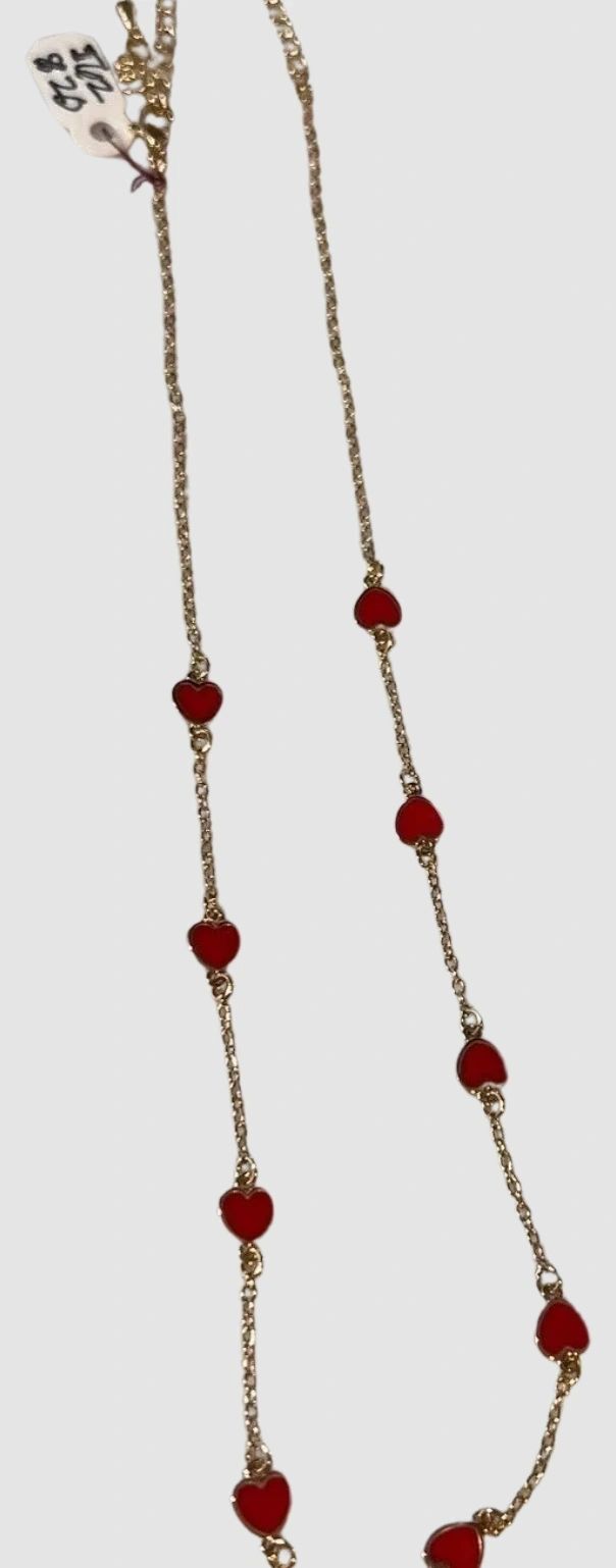 Red Heart Necklace