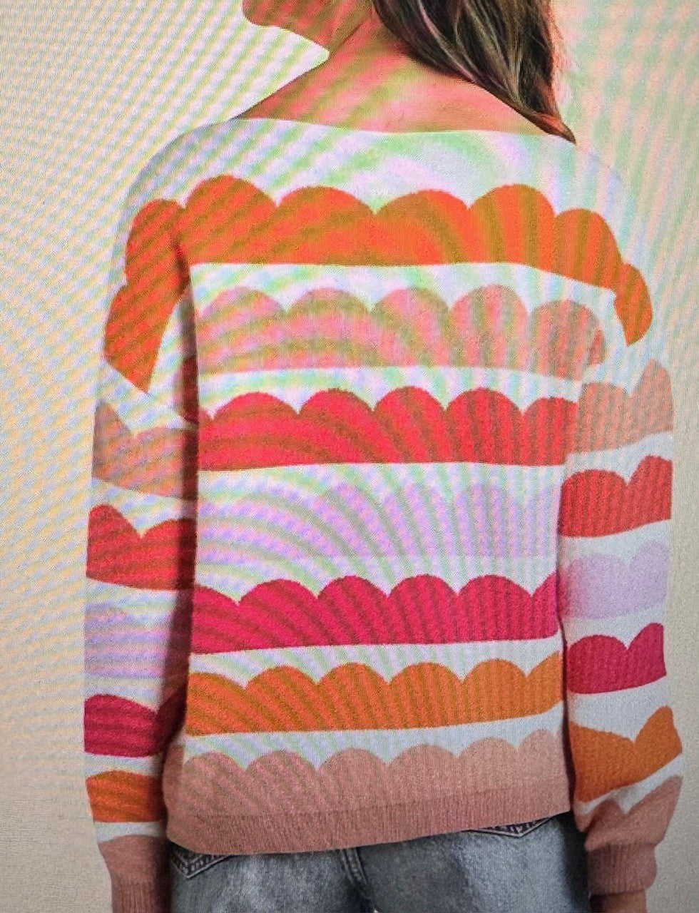 Sunset Vibes Sweater - Bold and Vibrant