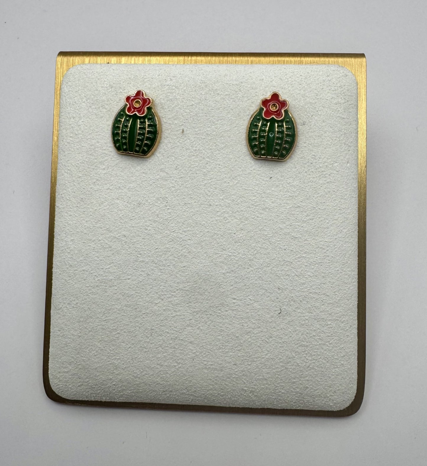 Flowering Cactus Earrings
