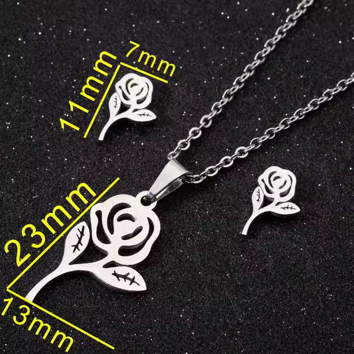 blooming-rose-stainless-steel-necklace-earring-set-silver-gold