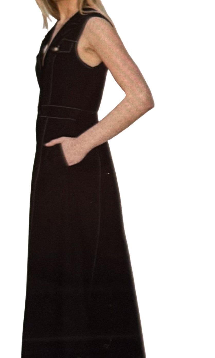 Junie Poplin Dress - Stretch Back - Office Ready Church Appropriate