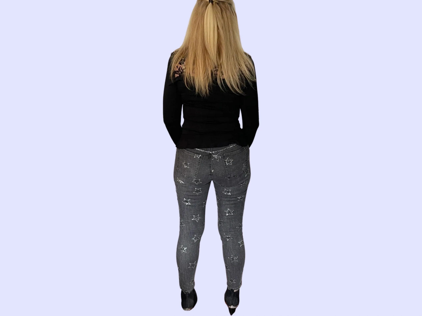 I'm a Star Jean witch y Halloween Jeans Starry Night Shine In the Night Shine Bright Woman Party Perfect