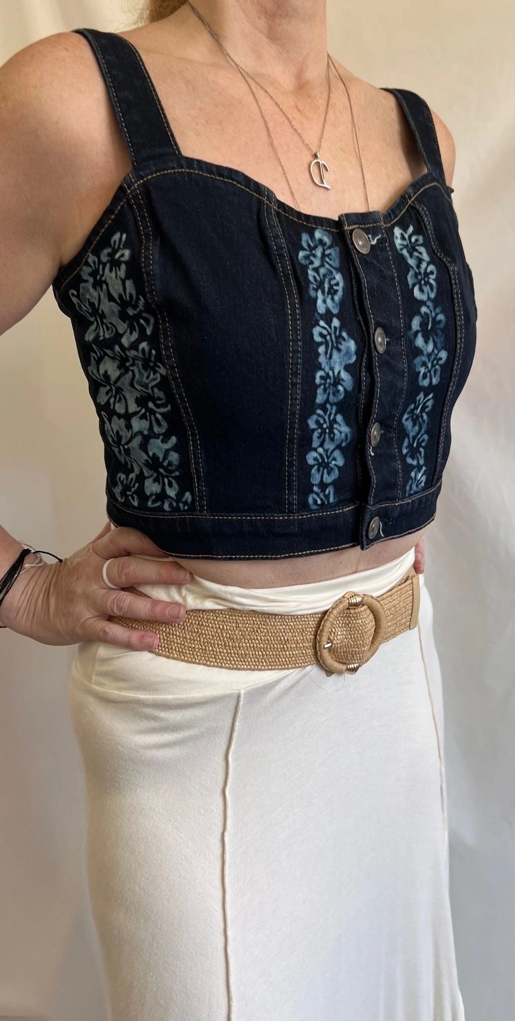 Boho Woven Belt Wheat or Black