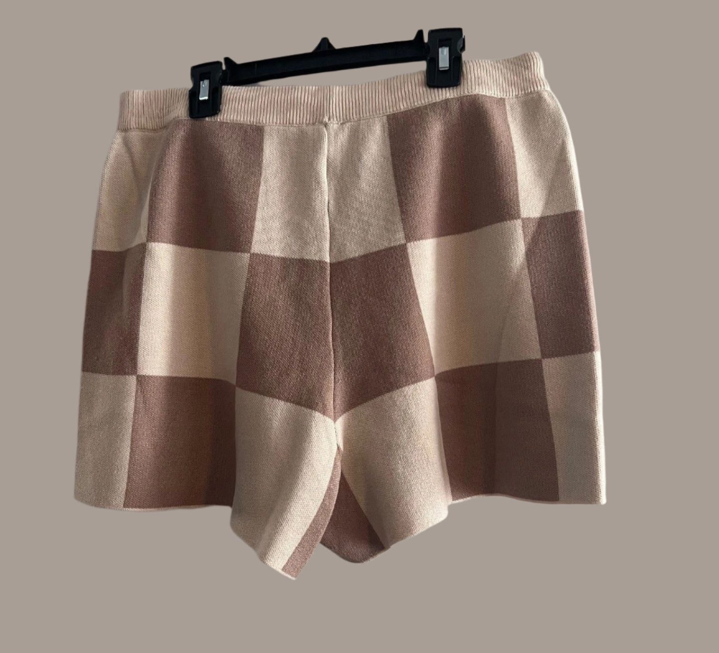 Checkered  Woven Short - Like Butter
