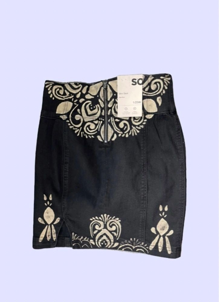 Mandala Mini Skirt ~ So Women's Size 1/25