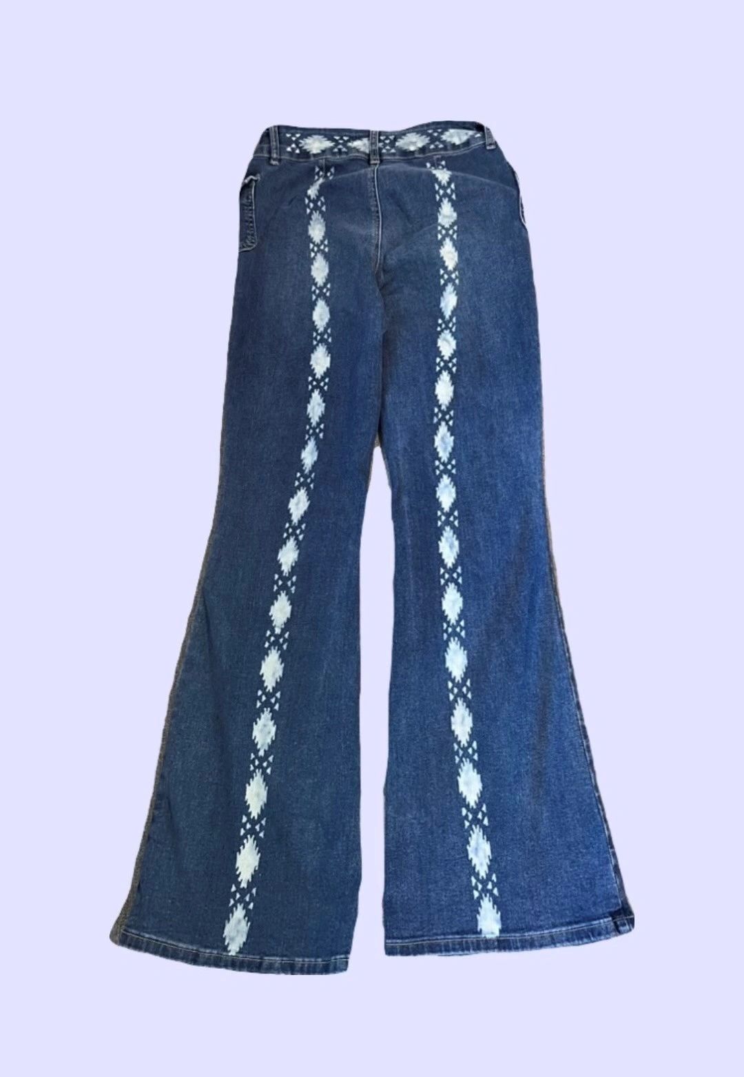 THE SOUTH WESTERN BELL - DOUBLE BUTTON MID SEAM CARGO POCKET JEAN YMI SIZE 5 - All other sizes sold. Can Make Custom.