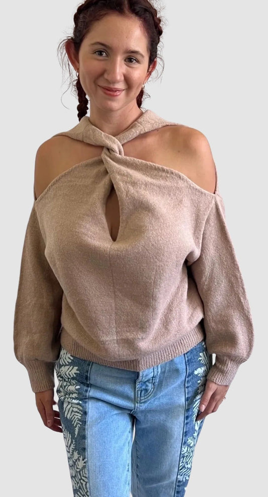 The Fiona Cold Shoulder Sweater - 3 Ways To Wear