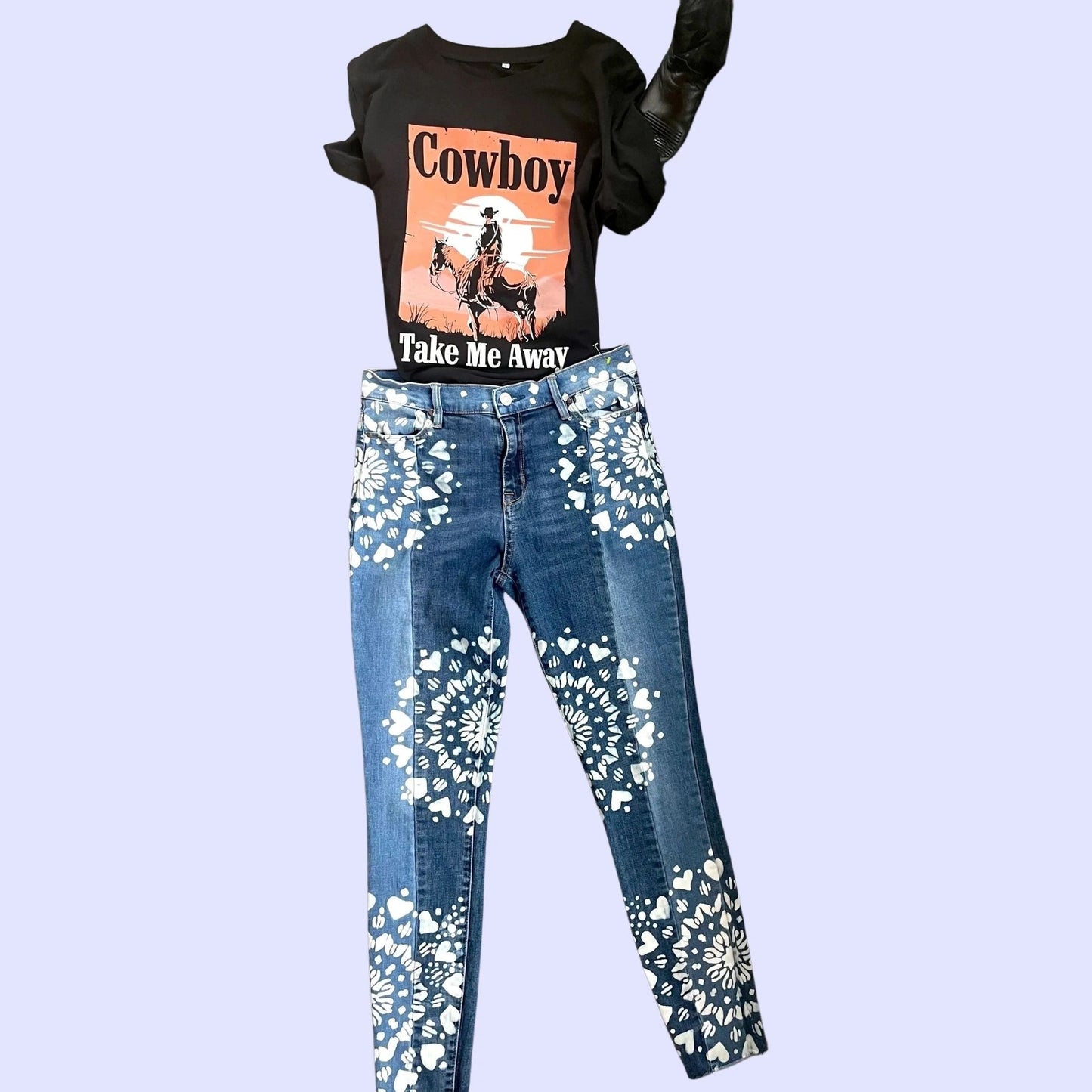 Far Out Hearts Jeans