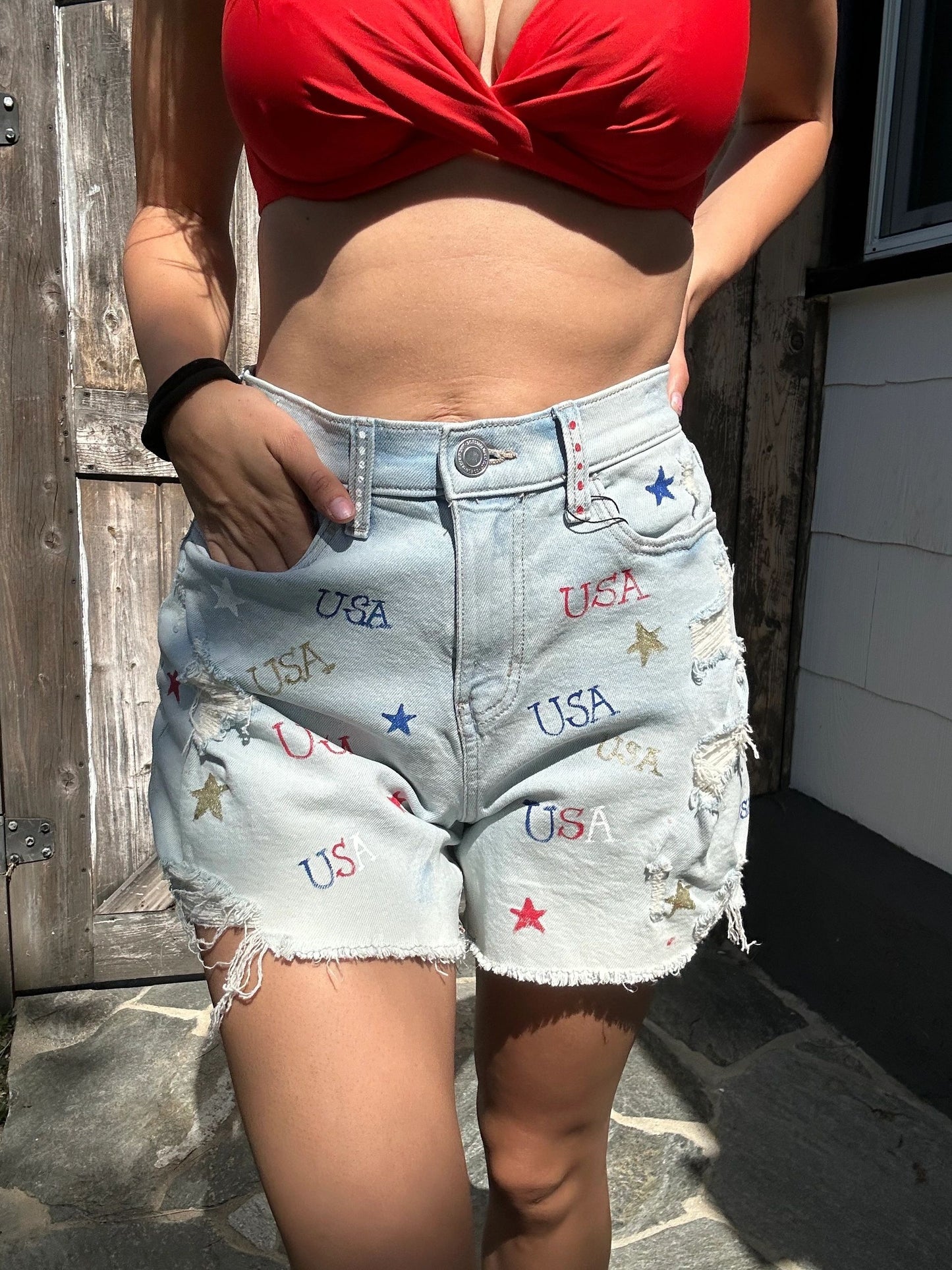 4Th Of July Shorts ~ Women's Size 3/26