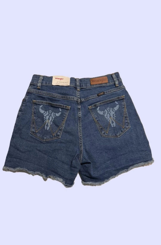 Wrangler Steer Clear Denim Short ~ Size 4/27