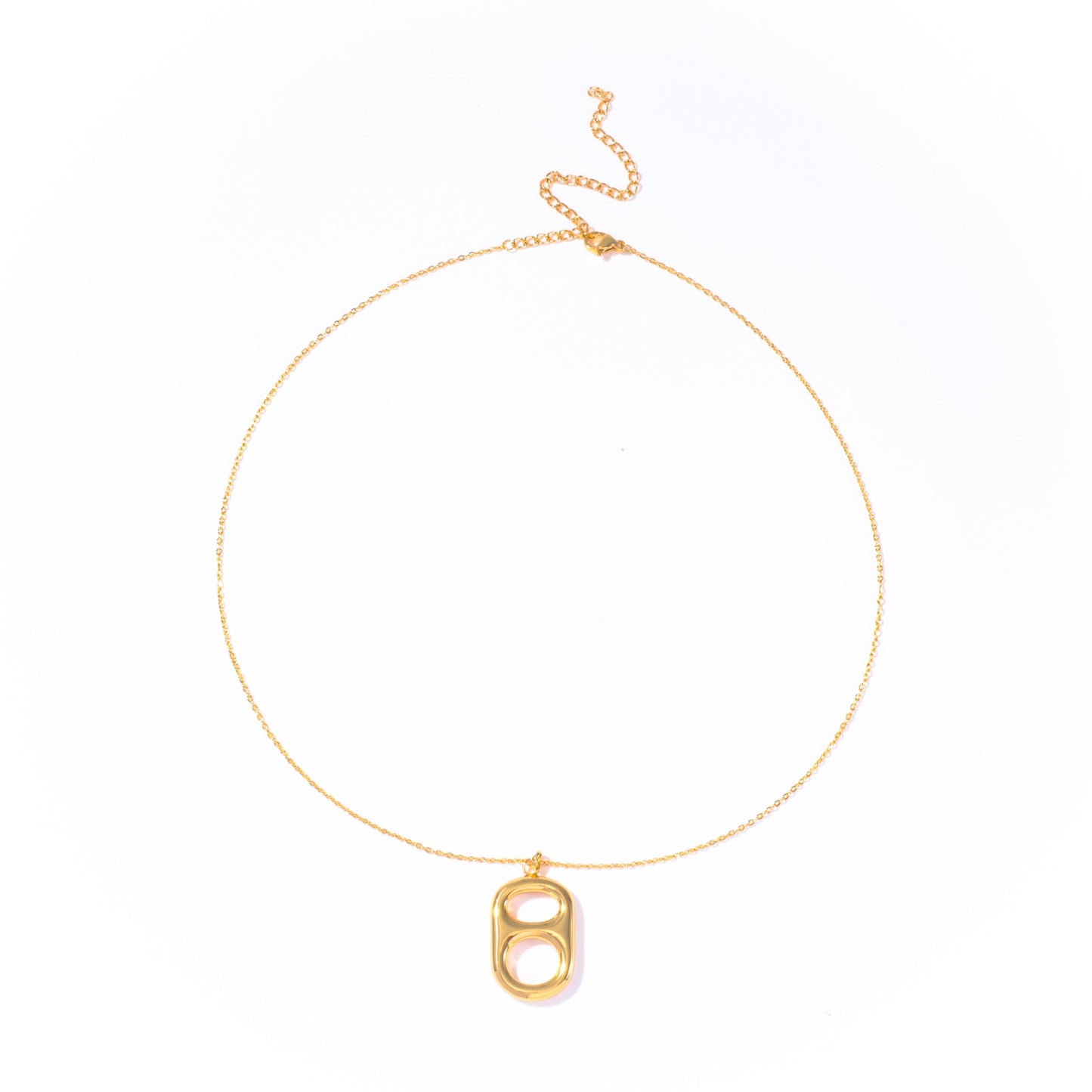 Luxe ROSE gold Rhinestone Pendant Necklace lifestyle coastal flat  lay back