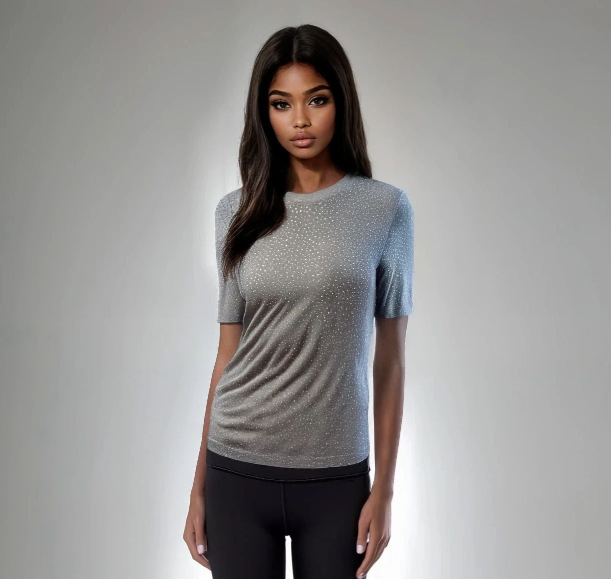 shining-bright-rhinestone-tee-front-view-gray