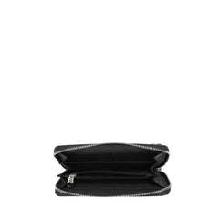 Solei Tooled Leather Wallet Wristlet in Coffee with stud and scallops Rhinestone Lacing and Removable Strap by Montana West
