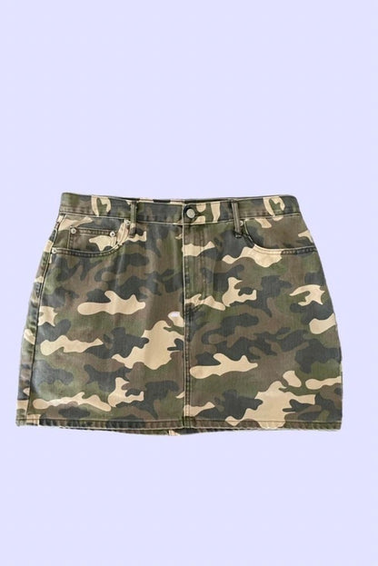 Camo Mini Skirt ~ Gap Women's Size 32/14