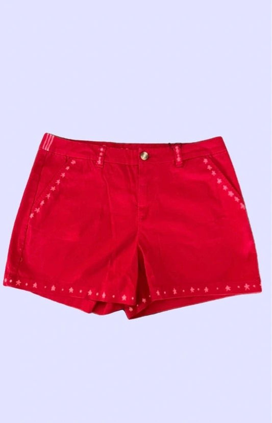 4Th Of July Red Shorts ~ Maison Jules Women's Size 10/30