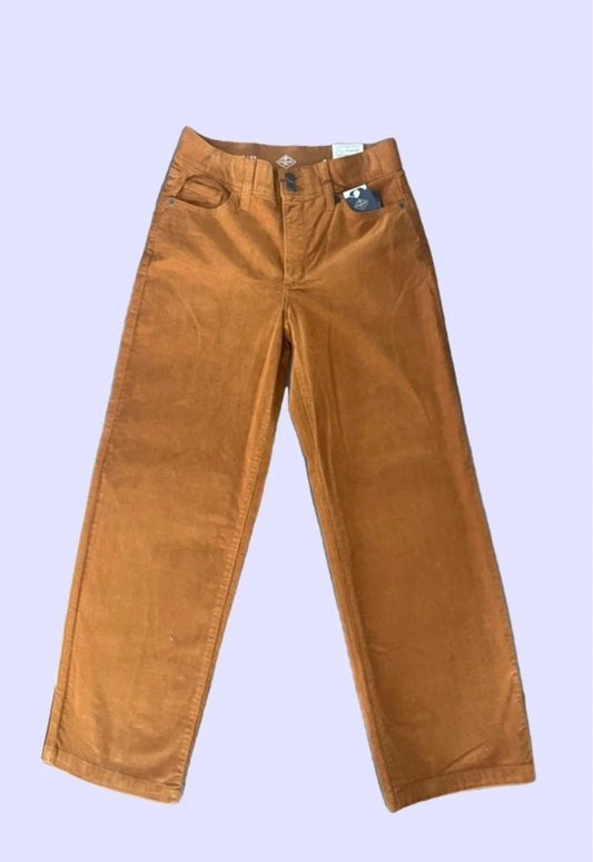 Brown Corduroy Pants ~ St. John's Bay Women's Size 6