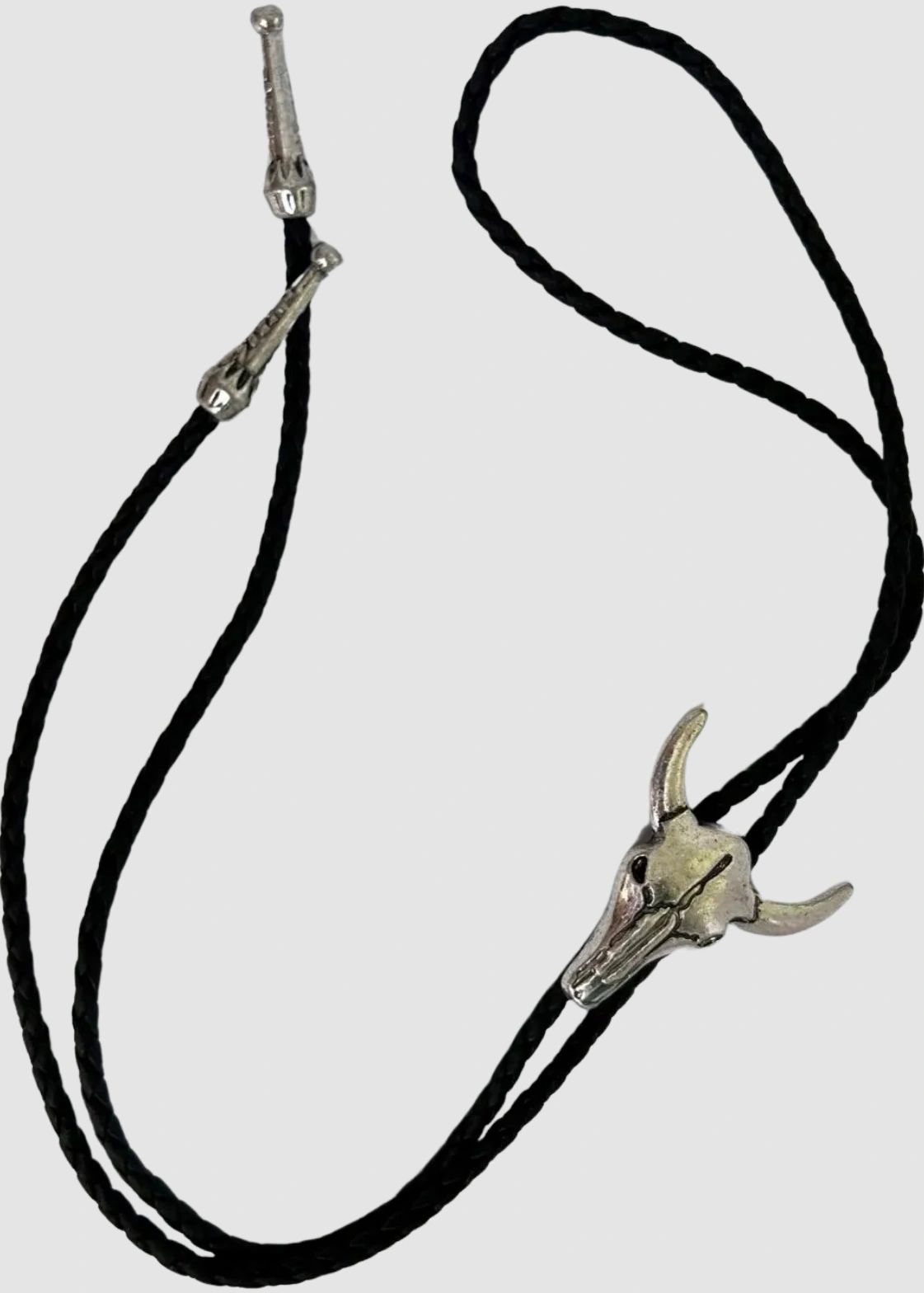 Bolo Tie with Steer Head