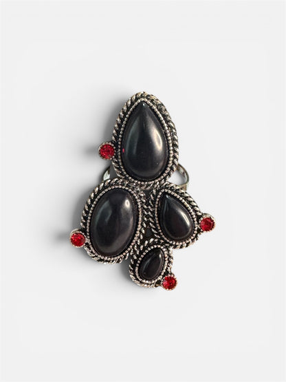Desert Rocker Adjustable Statement Ring