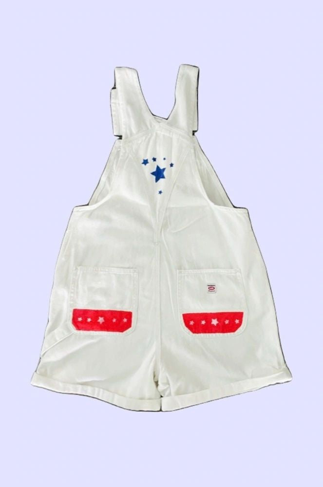 4Th Of July Baggy Shortalls ~ Union Bay Women's Size Small