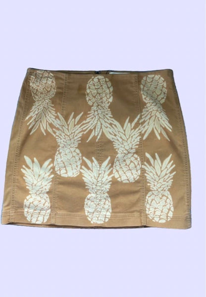 Pineapple Skirt ~ MUDD Women's Size 17