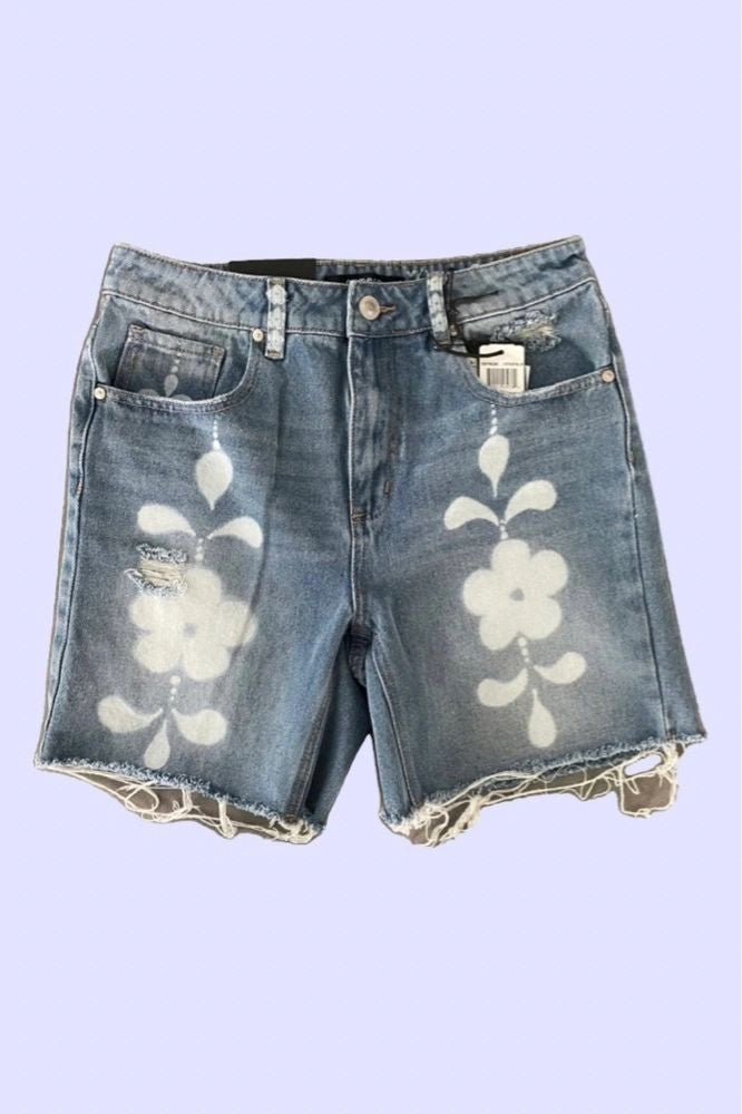 Flower Leaf Shorts