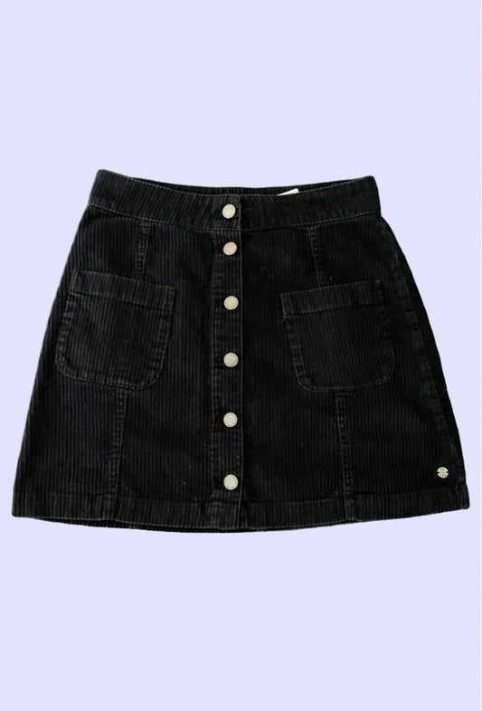 Corduroy Mini Skirt