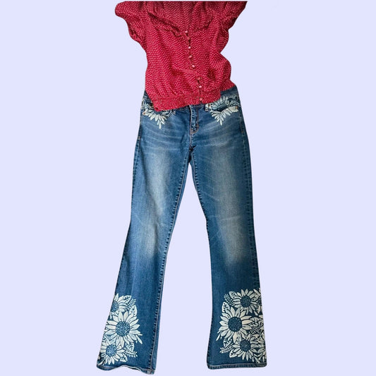 SOLD - The Sunflower Jeans ~ GAP Women's Size 24/2