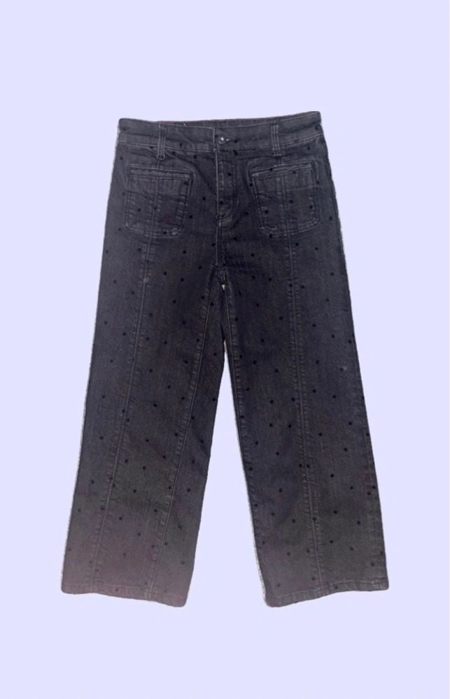 Polkadot Jeans ~ Pilcro & Letterpress Jeans Size 25/2 - Adult (Anthropologie)