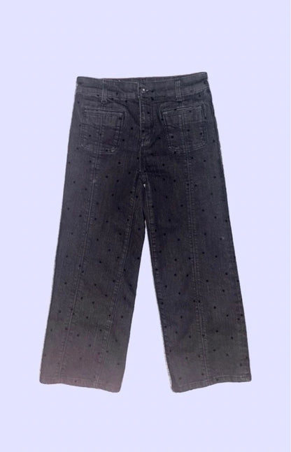 Polkadot Jeans ~ Pilcro & Letterpress Jeans Size 25/2 - Adult (Anthropologie)