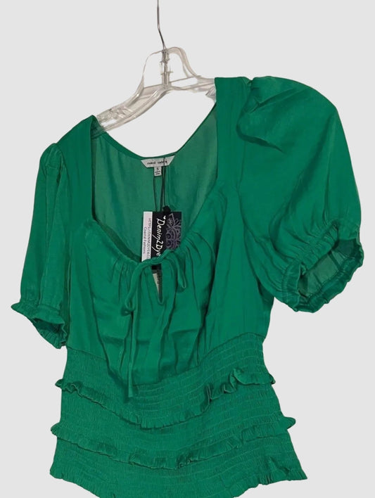 The Fallon Smocked Blouse with Drawstring