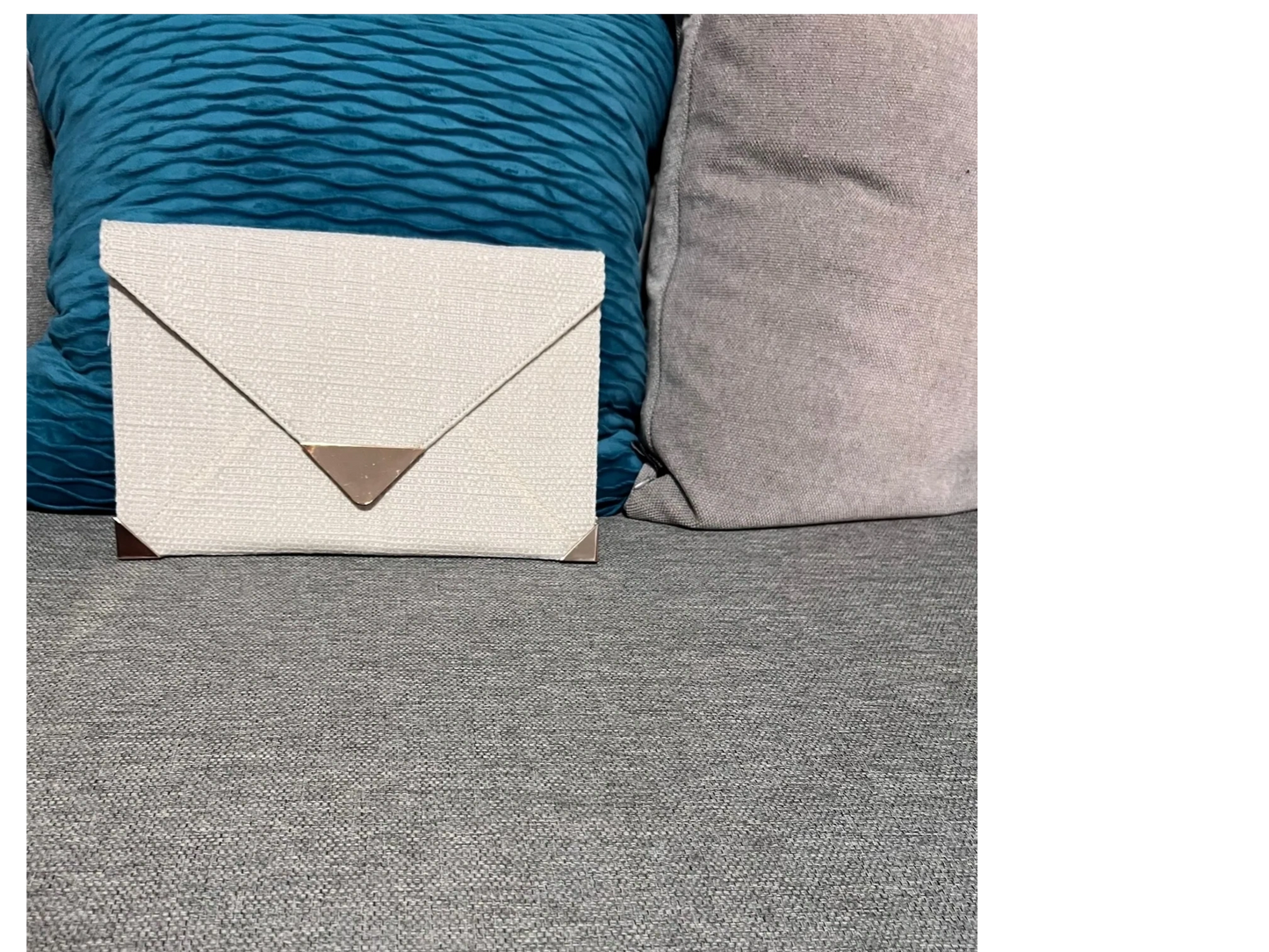 Linen Envelope Clutch  /  Crossbody