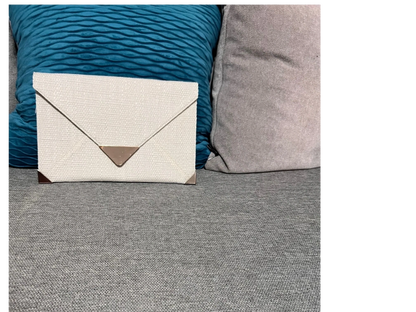 Linen Envelope Clutch  /  Crossbody