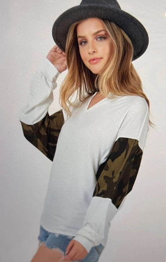 Camo Long Sleeved Shirt