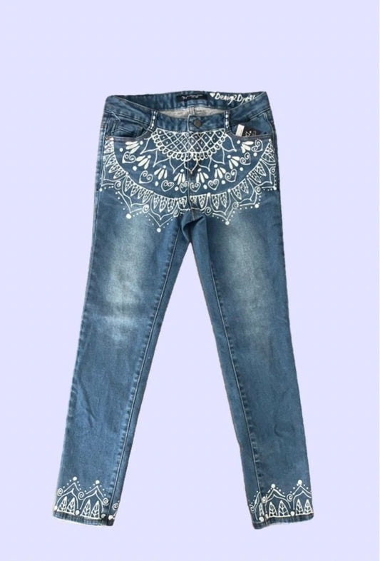 Mandala Jeans ~ BangBang Women's Size 2/Extra Small