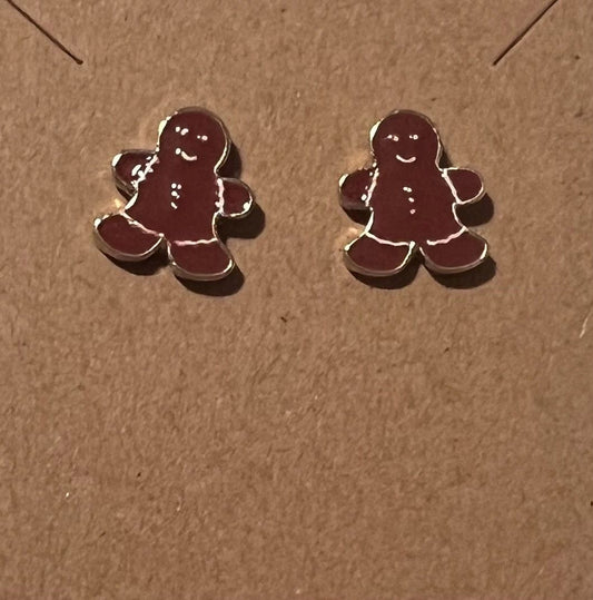 Gingerbread Earrings