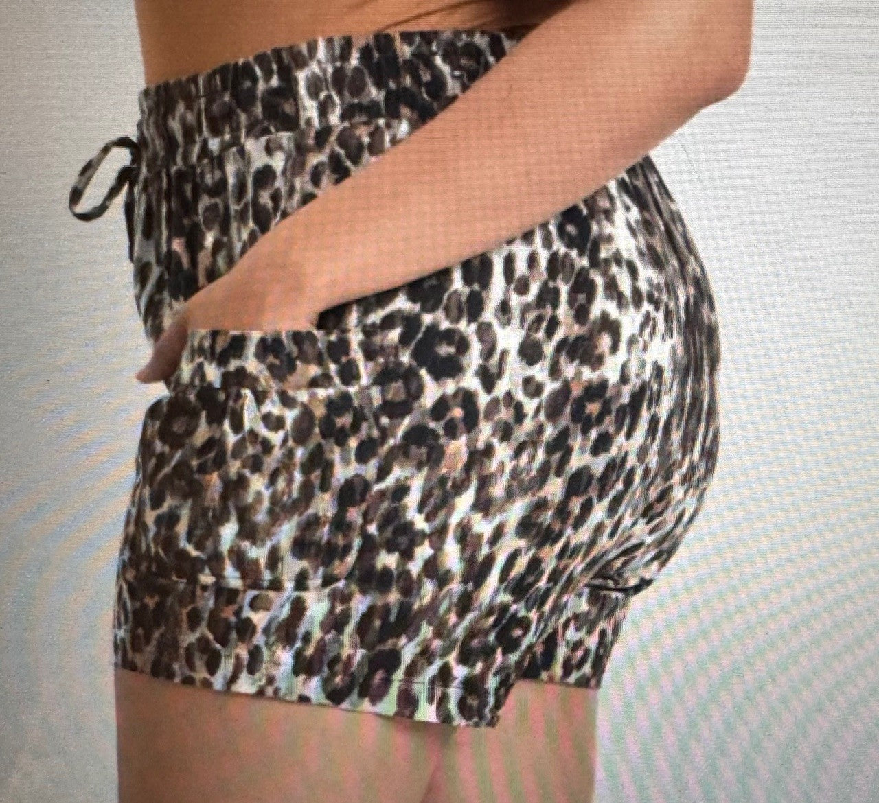 Sassy Leopard Short  Regular and Plus Size