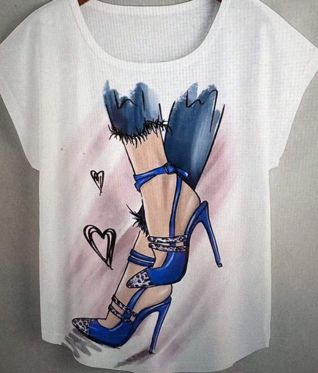 Jeans and Heels Heart & Love Tee Shirt