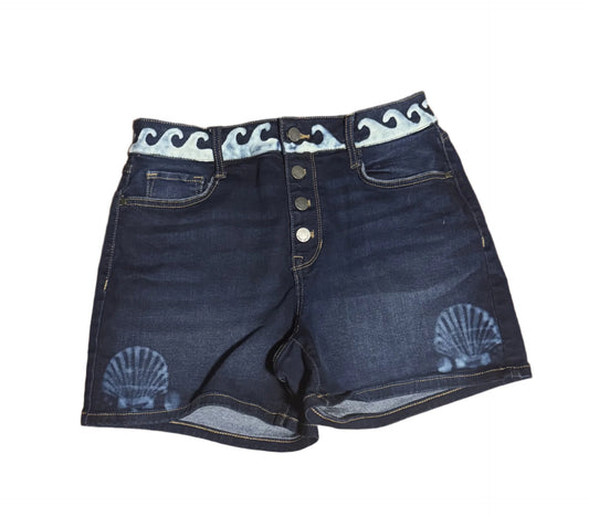 hand-bleached-high-rise-denim-shorts-shells-medium-blue-size-6-Nine West