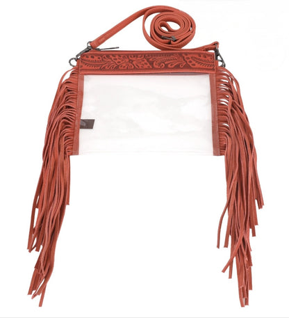 •	golden-hour-orange-fringe-clear-crossbody-front