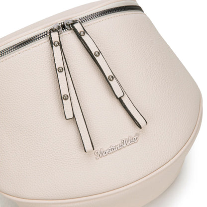 Montana West Beige Convertible Bum Bag Adjustable Strap