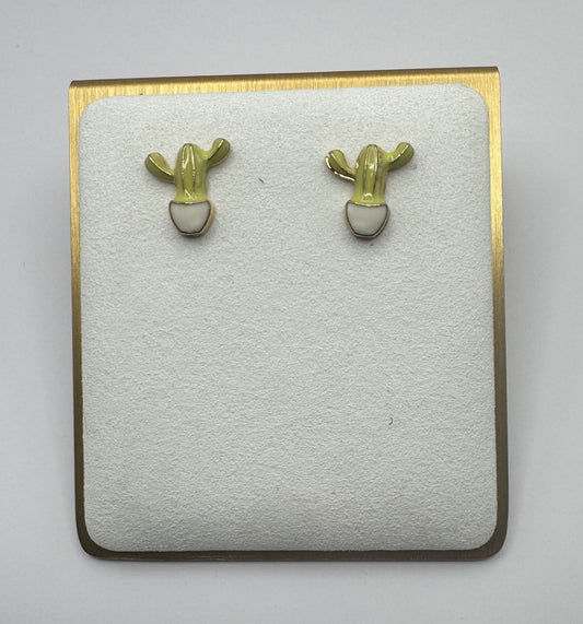 Cactus Post Earring