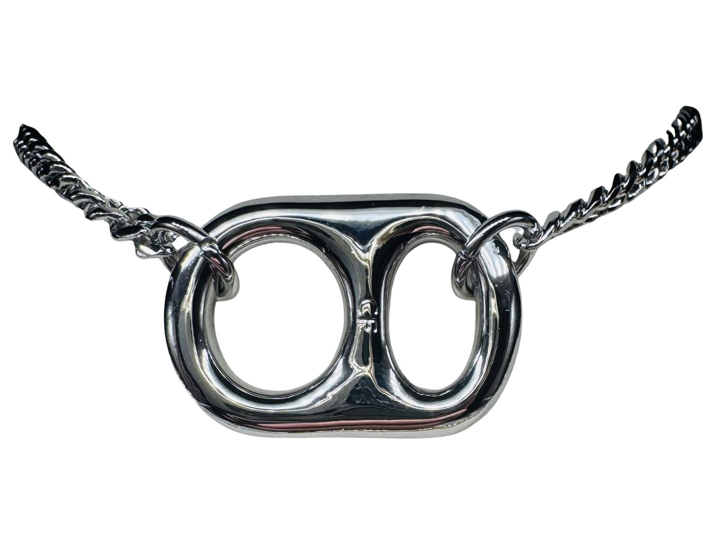 Classic Silver Crush Pop Tab CHOKER Necklace by Tabulous Jewelry