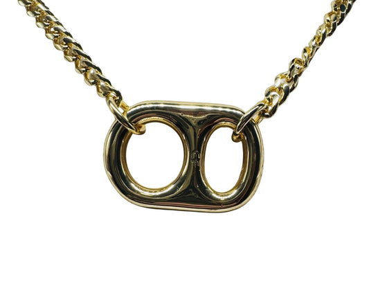 Classic Sun Kissed Gold Pop Tab CHOKER Necklace by Tabulous Jewelry