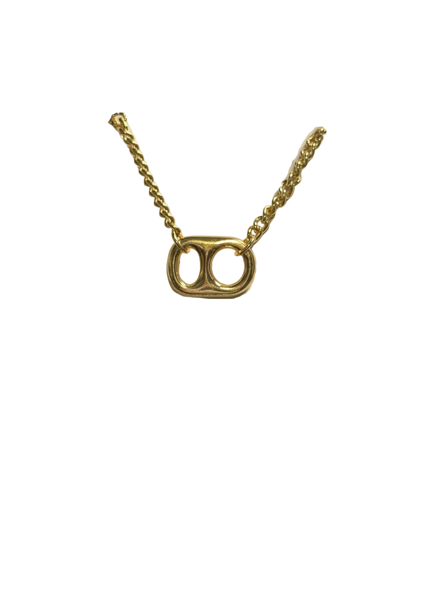 Classic Sun Kissed Gold Pop Tab CHOKER Necklace by Tabulous Jewelry